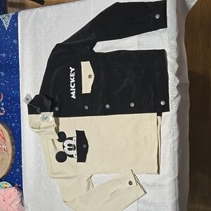 Mickey Mouse Twill Jacket for Adults by Her Universe